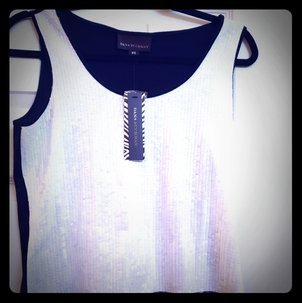 Glitter sequin top